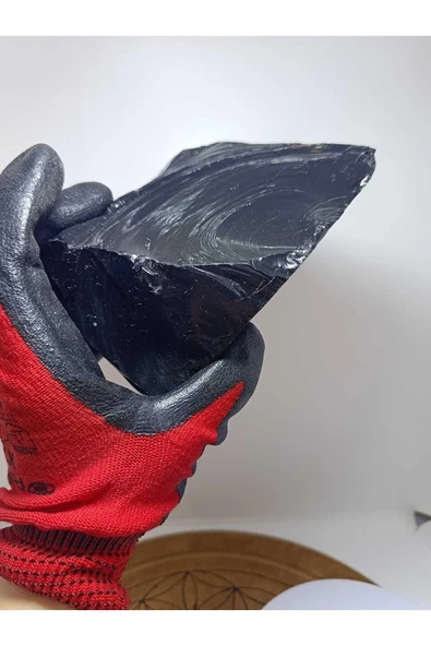 gemsartdeco Obsidyen Duygu Taşı Doğaltaş Kütle - Resim 3