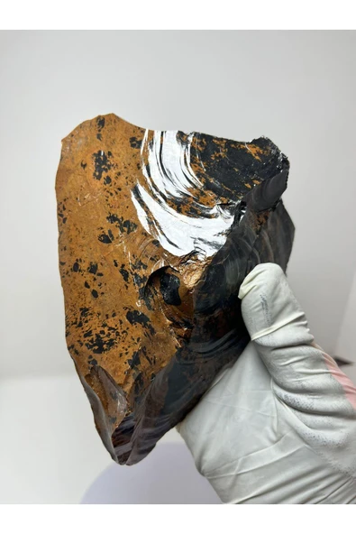 gemsartdeco Obsidyen Duygu Taşı Doğaltaş Kütle - Resim 2