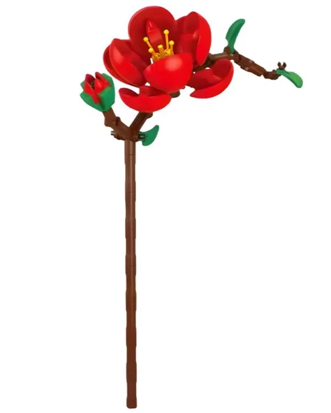 Ctoys Plant Series Florist Block Malus Spectabilis 8856 12 - Resim 2