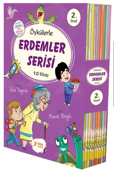Öykülerle Erdemler Serisi 2. Sınıf 10 Kitap ürün görseli 1