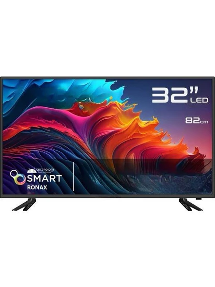Ronax 32" 82 Ekran Uydu Alıcılı Android Smart LED TV ürün görseli