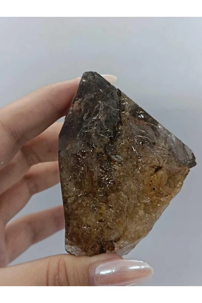 gemsartdeco Dumanlı Kuvars Doğaltaş - Resim 2