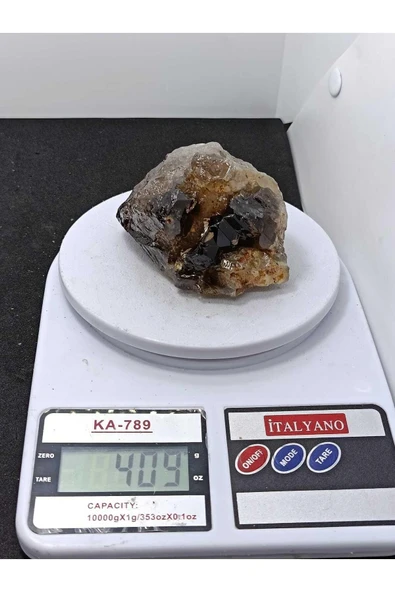 gemsartdeco Dumanlı Kuvars Doğaltaş Kütle - Resim 4