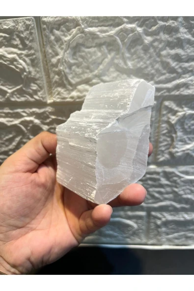 gemsartdeco Selenit Ham Kütle - Resim 2