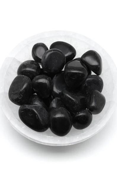 Obsidyen Doğal Taş Tamburlanmış Parça - Tımbıl ürün görseli 1