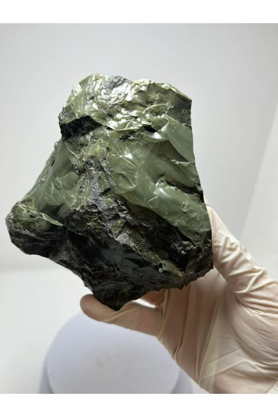 gemsartdeco Obsidyen Duygu Taşı Doğaltaş Kütle - Resim 4