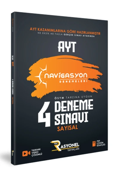 Ayt Sayısal 4'lü Deneme Seti (MEB VE 2025 AYT MÜFREDATINA UYGUN) - Resim 4