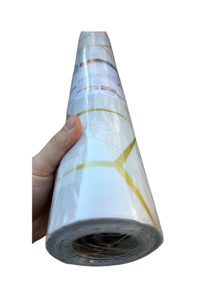 60cmx300cm Tek Parça Yapışkanlı Rulo Mermer Desenli Duvar Paneli Kağıdı Silinebilir CF-1008-RİVO - Resim 2