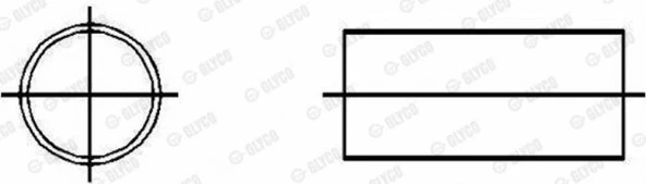 Bmw Kol Burcu Bmw E30 E34 E36 E39 E46 M40 M43 M50 M52 M62 - Glyco 55-3648semi ürün görseli 1