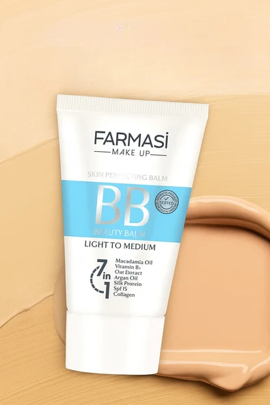 Girist 9 İn 1 BB Yüz Kremi Açıktan Ortaya Renk Eşitleyici Fondöten 50 ML ürün görseli 1