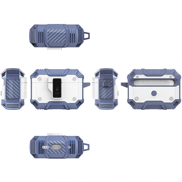 Apple Airpods Pro 3 Kılıf Zore Airbag 27 Silikon - Resim 2