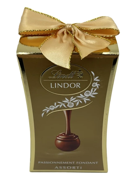 Lindt LINDOR Passionnement Fondant Assorti - Sütlü, Beyaz ve Bitter Çeşitli Dolgulu Çikolata 75 g - Resim 2