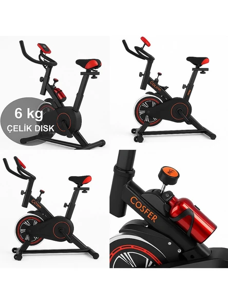 Cosfer Spinning Bike Kondisyon Bisikleti ve Kondisyon Aleti - Resim 2