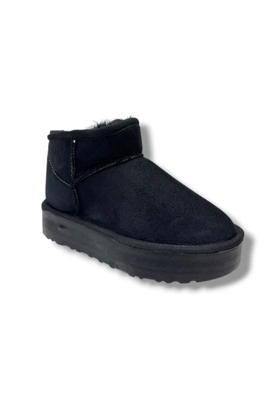 Cakgo 036-26 Anatomik Süet Deri Kürklü Kadın Bot 36-40 - Resim 7