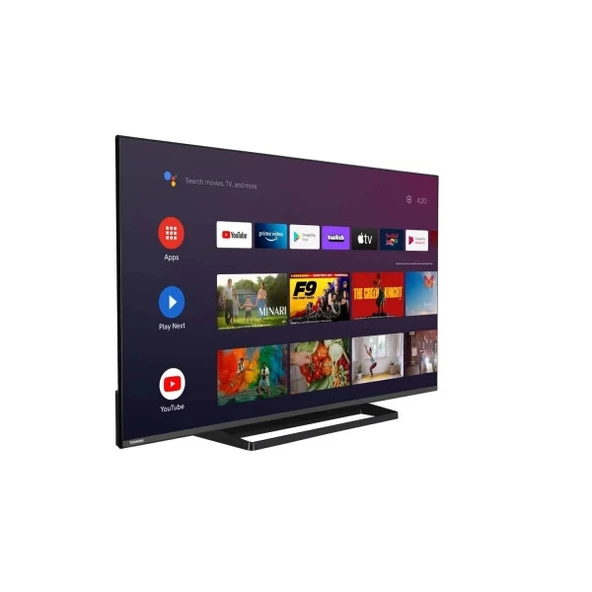 Toshiba 50UA3E63DT 4K Ultra HD 50 127 Ekran Uydu Alıcılı Android Smart LED TV - Resim 2