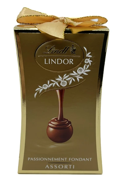 Lindt LINDOR Passionnement Fondant Assorti - Sütlü, Beyaz ve Bitter Çeşitli Dolgulu Çikolata 75 g ürün görseli 1