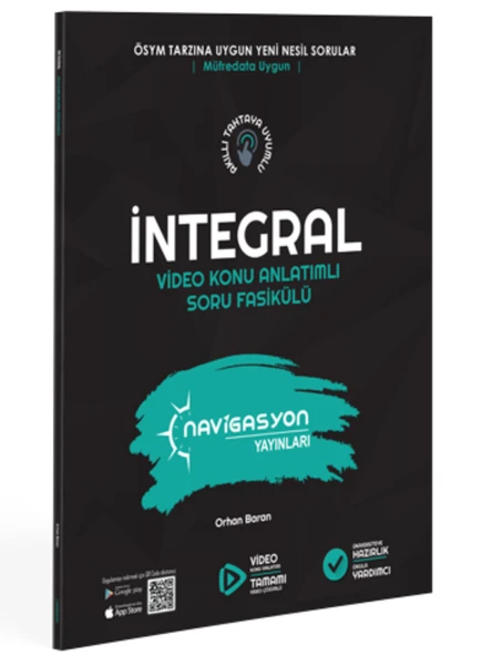 İNTEGRAL KONU ANLATIMLI SORU FASİKÜLÜ-ESKİ ürün görseli 1