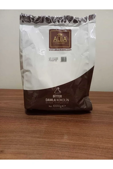 CHOCOLANTE BİTTER DAMLA KOKOLİN 1 KG. ürün görseli 1