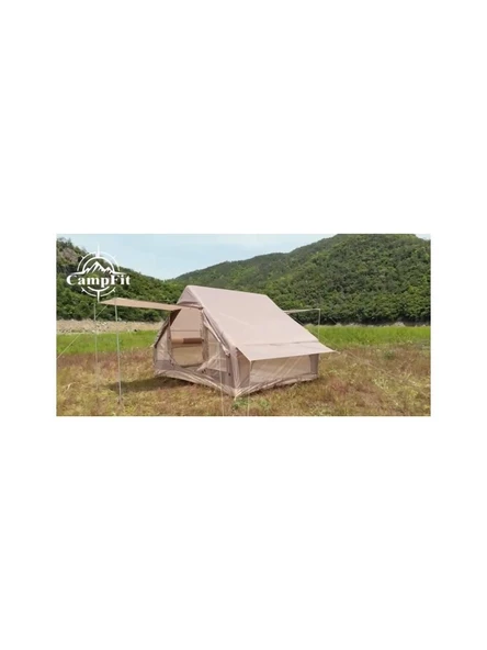 Campfit Tenteli Şişme Çadır 300x210x190 cm  4-5 Kişilik Şişme Çadır Pompalı - Resim 4