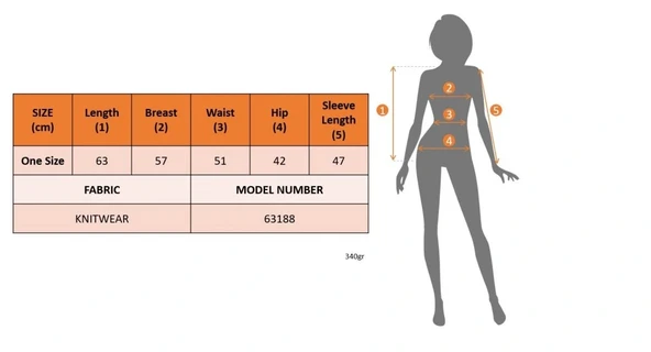 MDB Kadın Uzun Kollu Balıkçı Yaka Triko Bluz - Resim 4