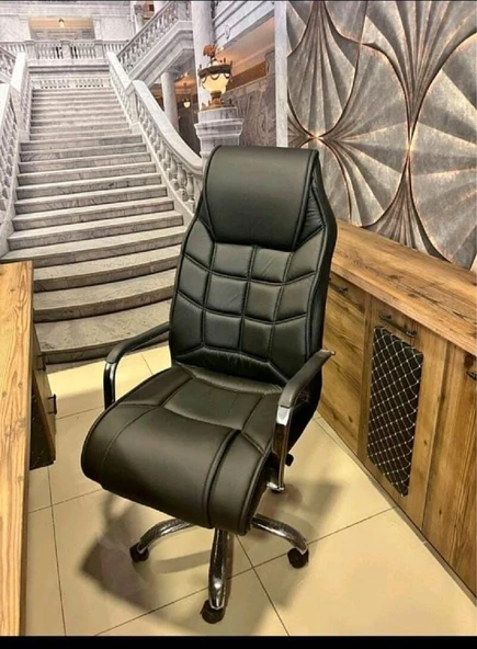 Cooper/makam/koltuğu Müdür Koltuğu Ofis Çalışma Koltuğu Makam Büro Koltuğu - Resim 3