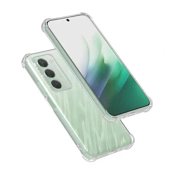 Xiaomi Redmi 15 Kılıf Zore 2mm Anti Shock Silikon - Resim 2