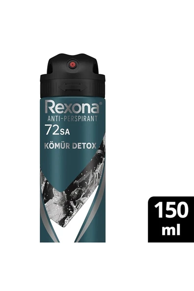 Rexona Kömür Detox Bay Deodorant 150 Ml ürün görseli