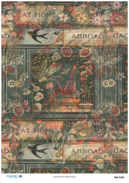 Diamond Pirinç Dekopaj Kağıdı - 5292 ürün görseli 1