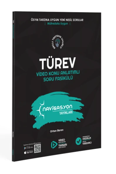 TÜREV Video Konu Anlatımlı Soru Fasikülü (MEB Müfredatına Uygun-ÖSYM AYARINDA) ürün görseli 1