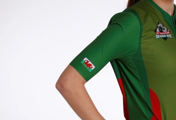 Santini 20ᵗʰ Anniversary Dragon Ride Bisiklet Forması GF94075C24DRA - Resim 7