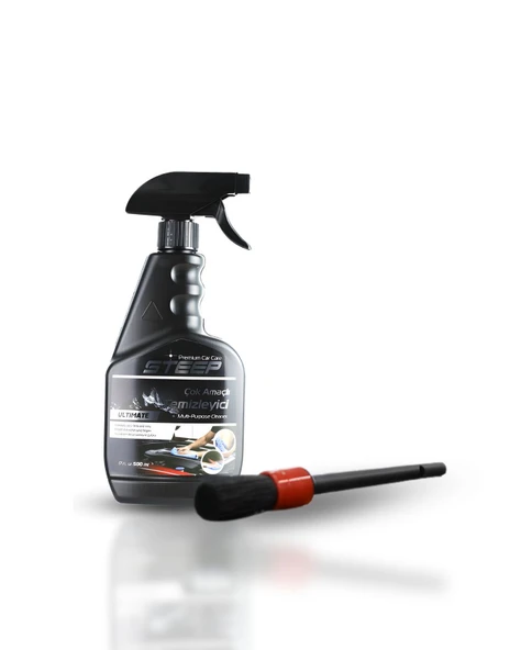 STEEP Ultimate Çok Amaçlı Leke Çıkarıcı ve Yüzey Temizleyici 500 Ml Detay Temizlik Fırçası ürün görseli 1