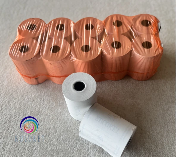 80x40 Termal Rulo / Yazarkasa ve Adisyon Rulosu 1 Paket / 10 Adet - Resim 3