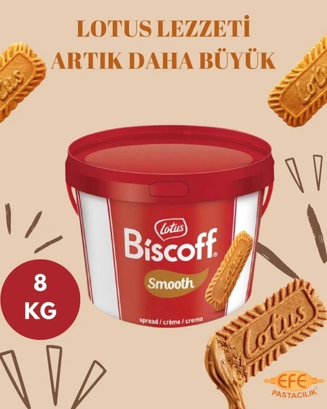 Lotus Biscoff Spread Sürülebilir Bisküvi Ezmesi 8 kg ürün görseli 1