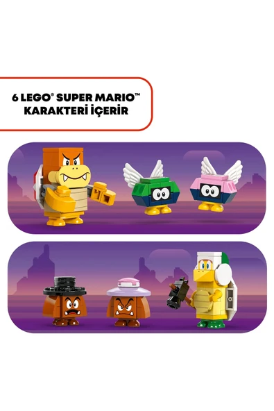 ® Super Mario™ Bowser Ekspres Treni 71437 - 9+ Çocuklar için Yaratıcı Oyuncak Yapım Seti (1392P) - Resim 9