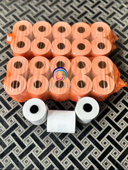 56x30 Termal Rulo / Yazarkasa ve POS Rulosu 1 Paket / 10 Adet - Resim 2