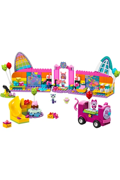 ® Gabby’s Dollhouse Gabby’nin Parti Odası 10797 - 4+ Çocuklar için Oyuncak Yapım Seti (252P) - Resim 2