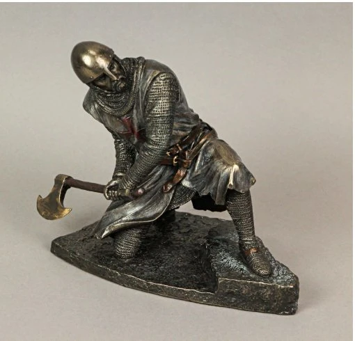 Veronese Design Tapınak Diz Çökmüş Savaşcı ürün görseli 1