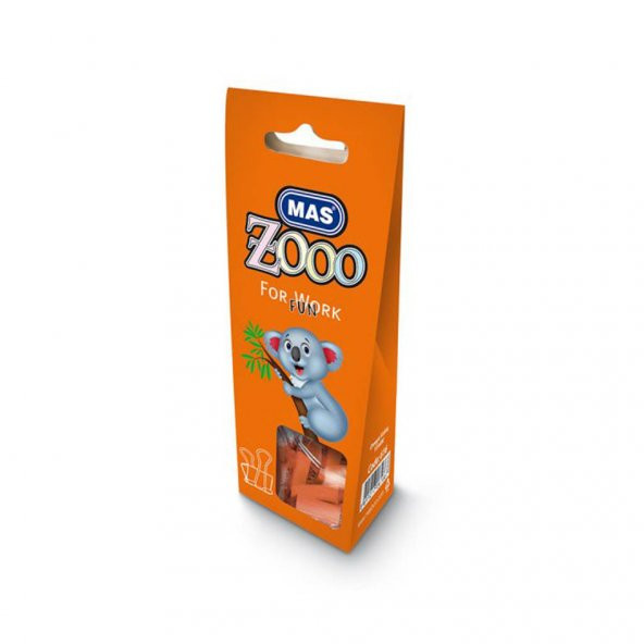 Mas Zoo Karton Pakette Omega Kıskaç No: 25 Turuncu