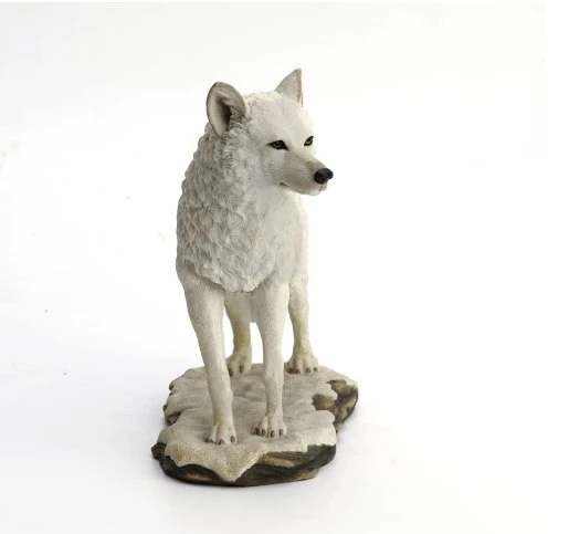 Veronese Design Beyaz Kurt Ayakta Dururken ürün görseli 1