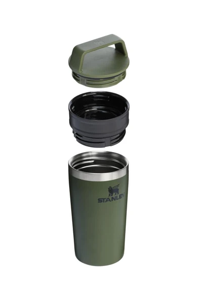 Stanley The Café-To-Go Travel Mug 0.35L / 12oz Yeşil Termos - Resim 3