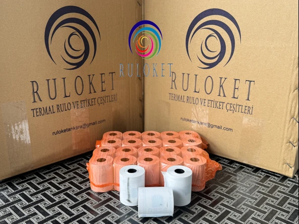 56x30 Termal Rulo / Yazarkasa ve POS Rulosu 1 Paket / 10 Adet - Resim 3