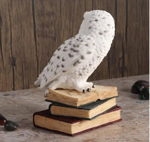 Veronese Design Kar baykuş Ev Dekor Heykeli - Resim 2