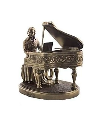 Veronese Design Klasik Besteci Wolfgang Amadeus Mozart Piyanolu ürün görseli 1