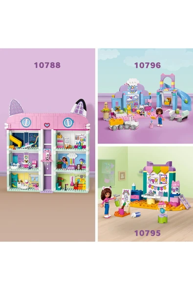 ® Gabby’s Dollhouse Gabby’nin Parti Odası 10797 - 4+ Çocuklar için Oyuncak Yapım Seti (252P) - Resim 9