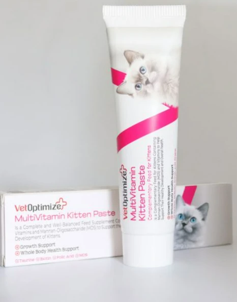 VetOptimize Multivitamin Kitten Pasta (Yavru Kediler İçin Multivitamin Desteği) 100 Gr ürün görseli 1