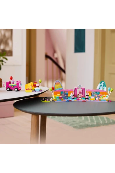 ® Gabby’s Dollhouse Gabby’nin Parti Odası 10797 - 4+ Çocuklar için Oyuncak Yapım Seti (252P) - Resim 7