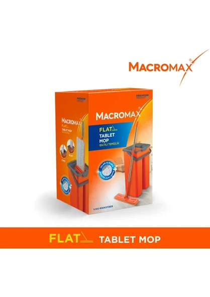Macromax Flat Tablet Mop 8681893001712 - Resim 2