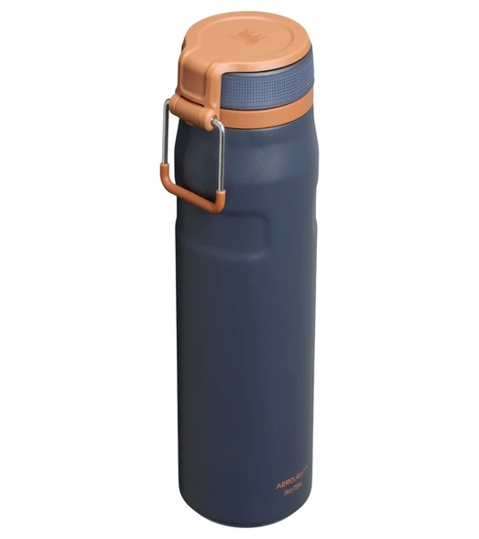 STANLEY THE ICEFLOW TWİST FLİP 0.70 LİTRE TERMOS KOYU MAVİ RENK - Resim 3