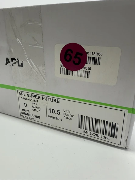 Athletic Propulsion Labs APL SuperFuture Erkek Basketbol Ayakkabısı 42 Numara (Şampanya) - Resim 7