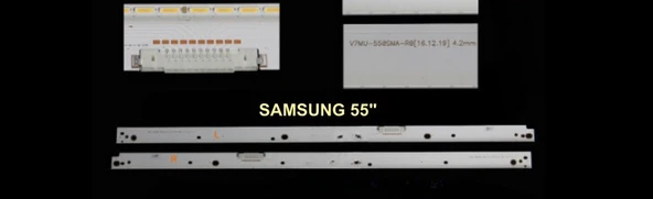 SAMSUNG UE55MU8000T, UE55MU9000T, UE55MU9500T TV LED BAR, V7MU-550SMB-R0 , V7MU-550SMA-R0, CY-SM055FLLV3H, BN96-42349A, BN96-42350A, TV LED BAR ürün görseli
